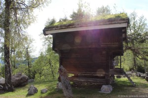 Ein typisches norwegisches Vorratshaus Typisch für das Telemark sind diese Speicher- oder Vorratshäuser. Sie stehen nicht nur im Museum, sondern sind auch in der Region immer wieder zu sehen